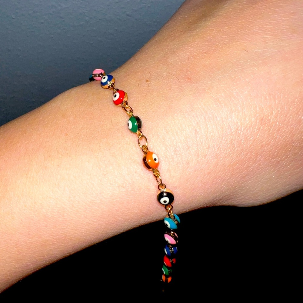 Dainty Evil Eye Bracelet